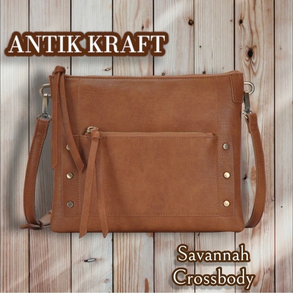 ANTIK KRAFT Savannah Crossbody - Picture 1 of 16